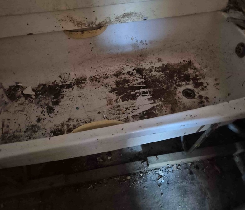 Before: deep clean job 3, North East